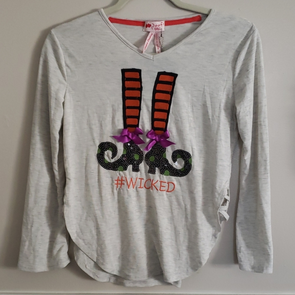 Poof! Girl Halloween witch #wicked  size large